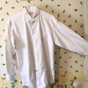 Gold Label Roundtree & Yorke non-iron fitted dress shirt